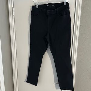 Old Navy High Rise Straight Black denim jeans